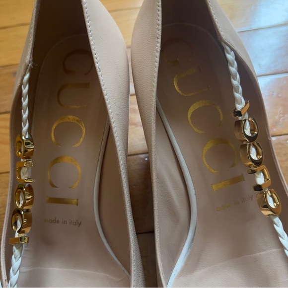 Gucci Pink Leather Heels - Picture 5 of 14